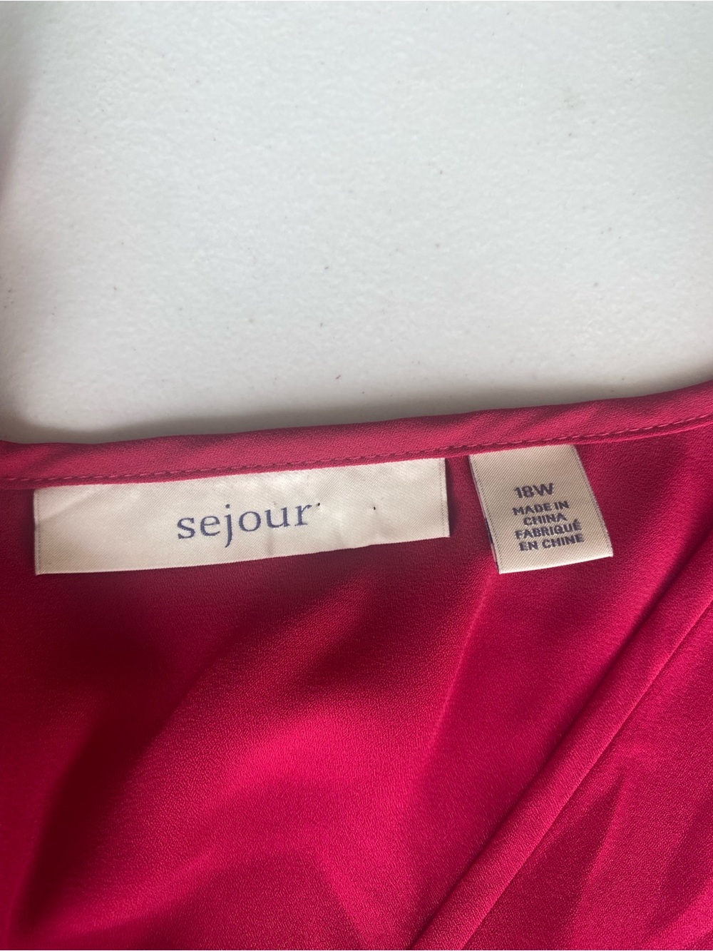 Sejour Bright Fuchsia Shell Top